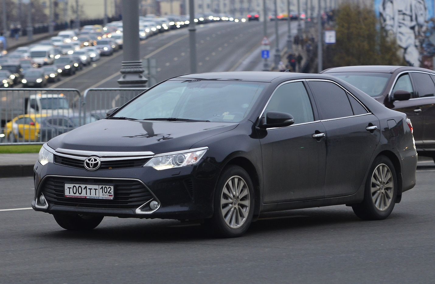 т 001 тт 102, Toyota Camry 7th gen (XV50; Global-market), facelift, 2014–2018
