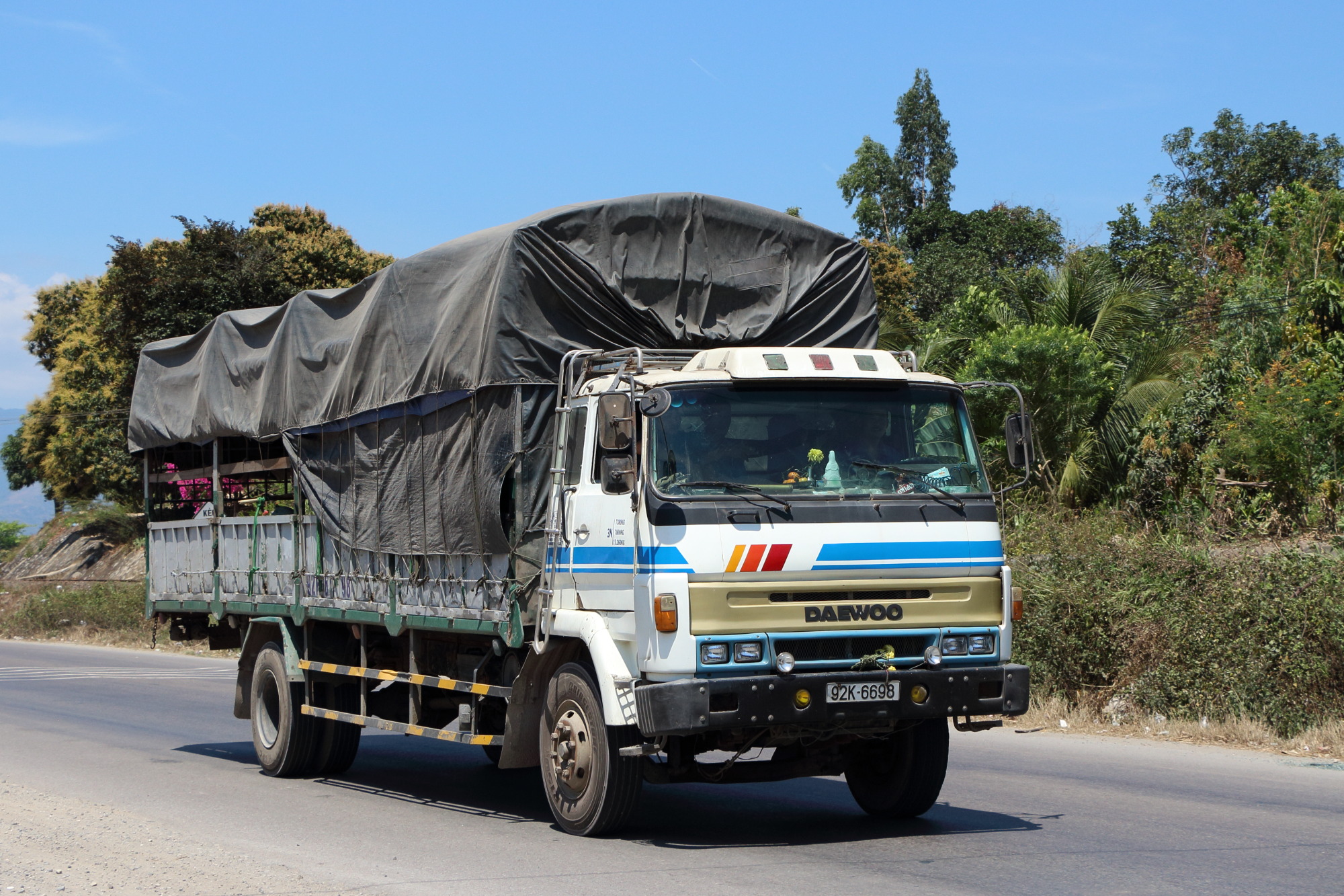92K-6698, Daewoo Truck 1st gen (V365T), 4th facelift, 1992–1996