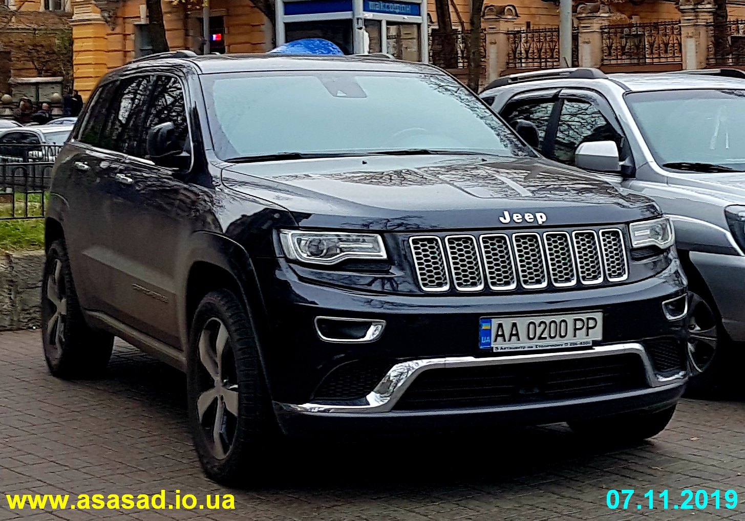 AA 0200 PP, Jeep Grand Cherokee 4th gen (WK2), facelift, 2013–2022