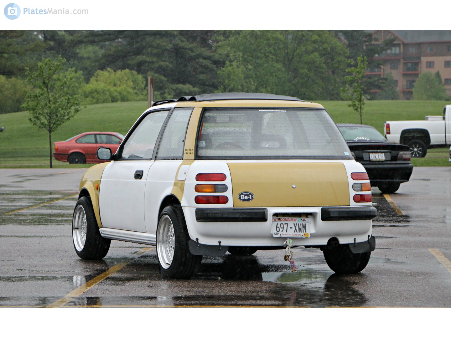 697-XWM, Nissan Be-1 1st gen Canvas Top (BK10), 1987–1988