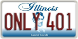 Illinois, Vanity Plates
