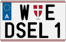 License plate of Austria, Vanity Plates