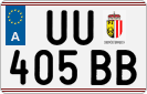 License plate of Austria, Regular plates