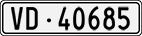 License plate of Switzerland, Cars