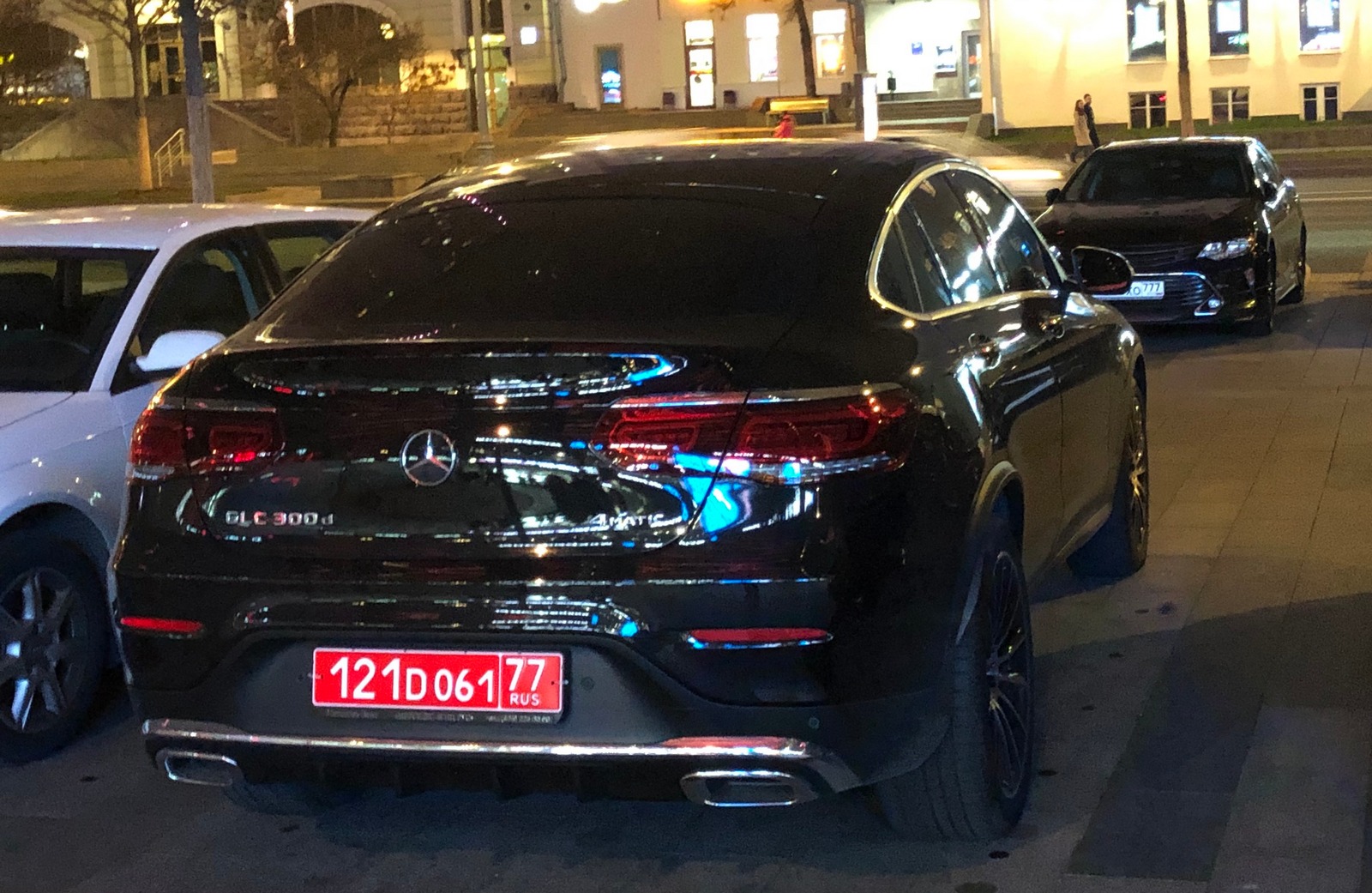 121 D 061 77, Mercedes-Benz GLC-Klasse 1st gen Coupé (C253), facelift, 2019–2023