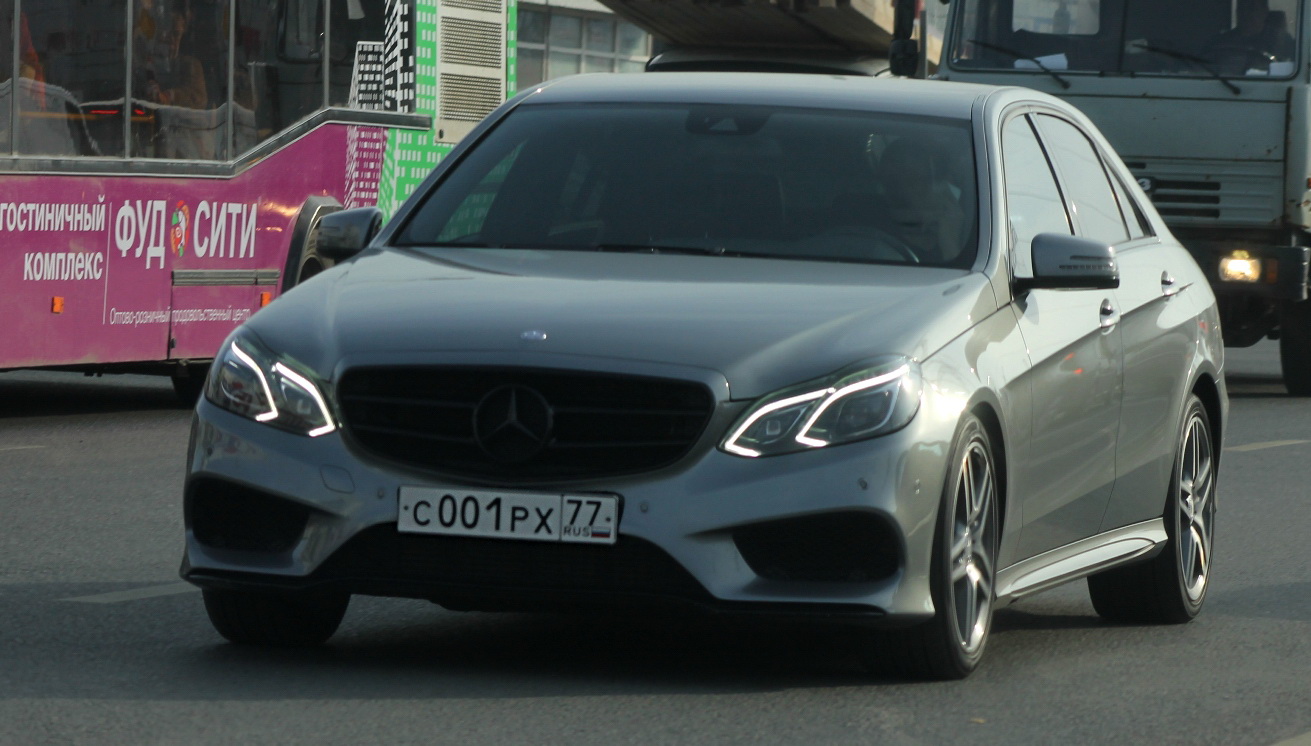 с 001 рх 77, Mercedes-Benz E-Klasse 4th gen Sedan (W212), facelift, 2013­–2016