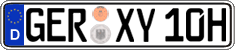 German license plate, Plates for oldtimers (type 