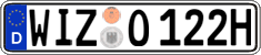 German license plate, Plates for oldtimers (type 