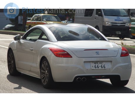 練馬 344 む 6666, Peugeot RCZ