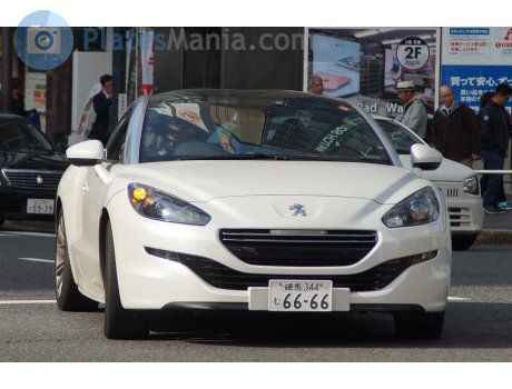 練馬 344 む 6666, Peugeot RCZ