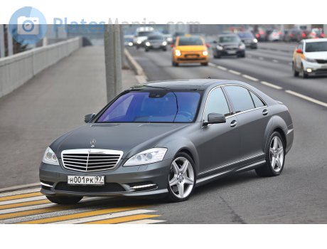 н001рк97, Mercedes-Benz S-Klasse