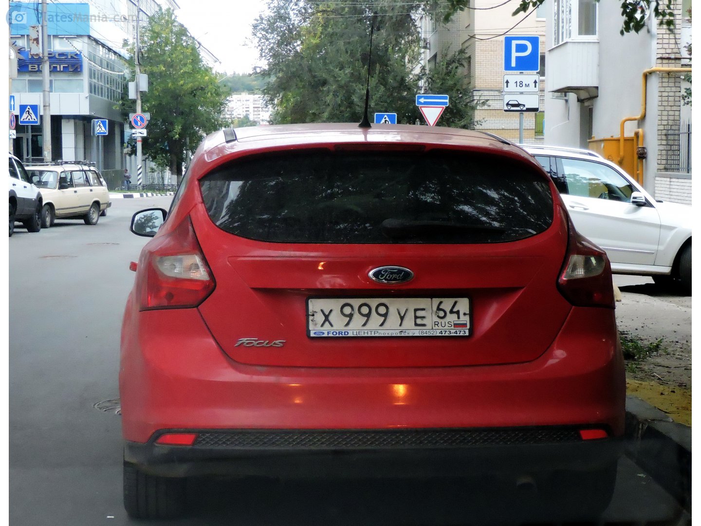 х 999 уе 64, Ford Focus 