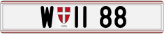 License plate of Austria, Vanity Plates