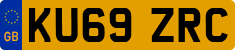 License plate of the United Kingdom, 2001 year system