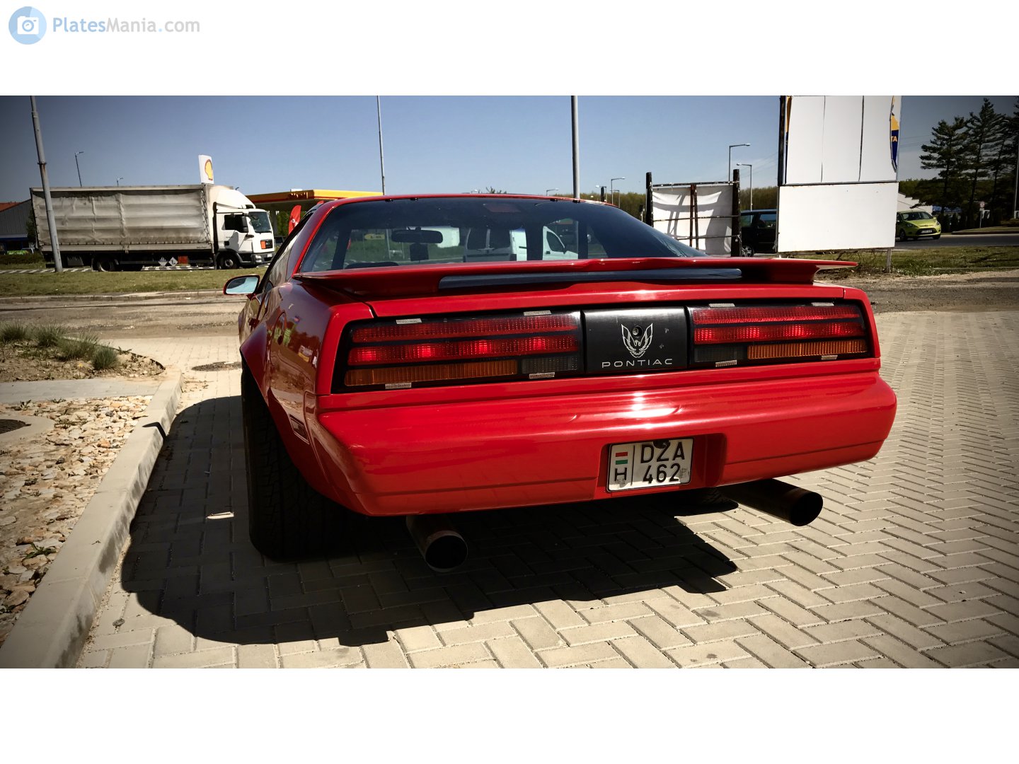DZA-462, Pontiac Firebird 3rd gen Targa (FW2/87; F-body), facelift, 1990–1992