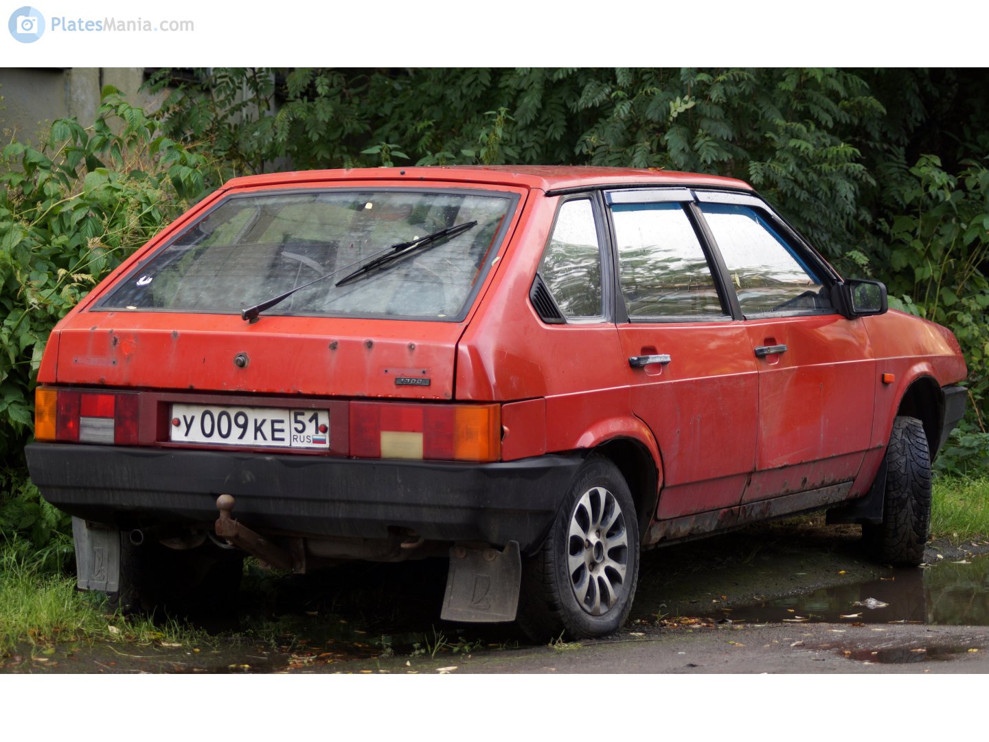 у 009 ке 51, Lada (VAZ) 2109 2109 Спутник (Samara/Forma/Sputnik), 1987–2004 (–2011 for others)