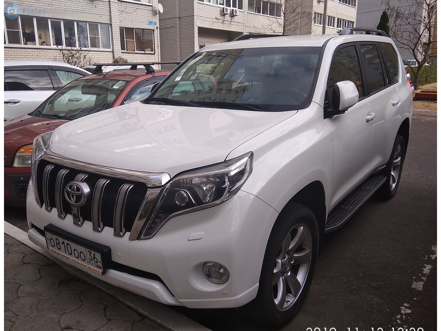 о 810 оо 36, Toyota Land Cruiser Prado 4th gen 5-door SUV (J150), 1st facelift, 2013–2017