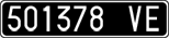 License plate of Italy, Cars (1927 year series)