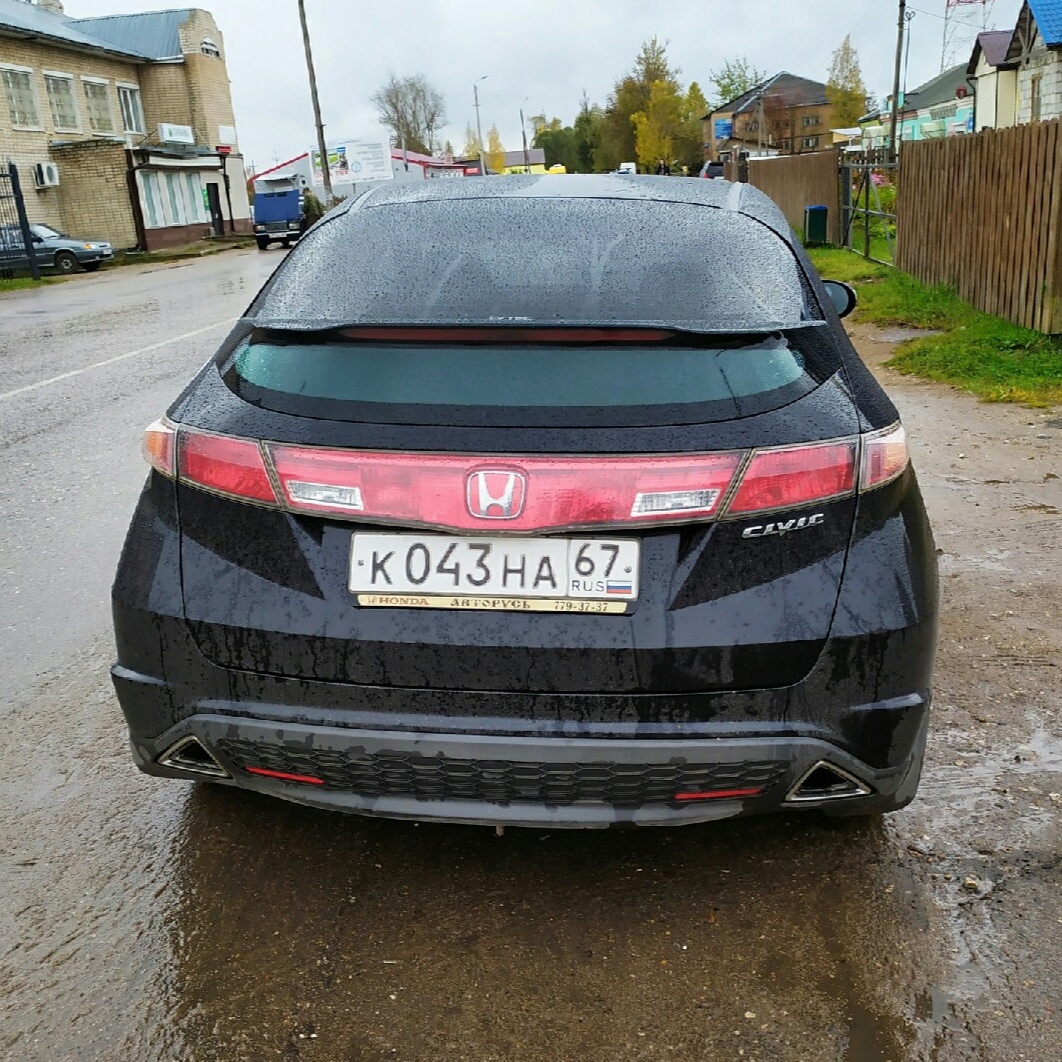 к 043 на 67, Honda Civic 8th gen 5-door Hatch (FK/FN; Global-market), 2005–2012