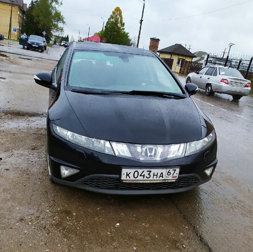 к 043 на 67, Honda Civic 8th gen 5-door Hatch (FK/FN; Global-market), 2005–2012