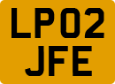 License plate of the United Kingdom, 2001 year system