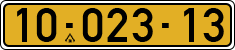 License plate of Israel, Regular plates