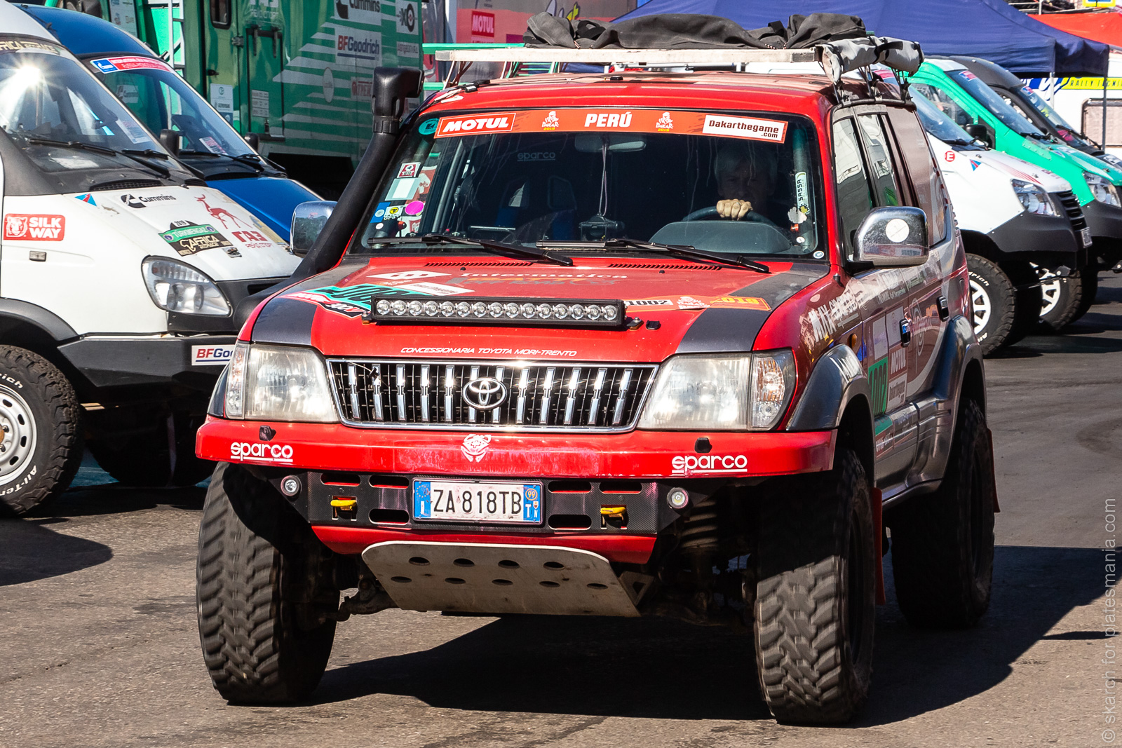 ZA 818 TB, Toyota Land Cruiser Prado 2nd gen 5-door SUV (J95), 1996–2002