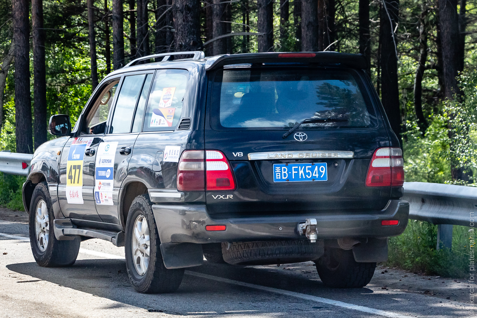 晋B·FK549, Toyota Land Cruiser 100 (J100), 1998–2007