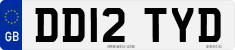 License plate of the United Kingdom, 2001 year system