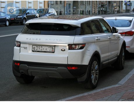 е393кх178, Land Rover Range Rover Evoque