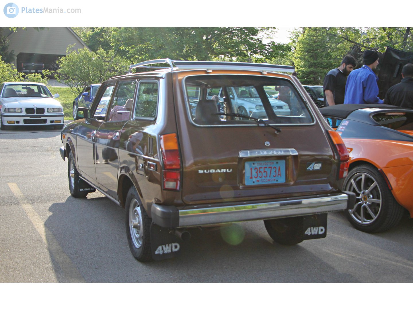 135573A, Subaru Leone 1st gen Wagon 4WD (A64), 1972–1981