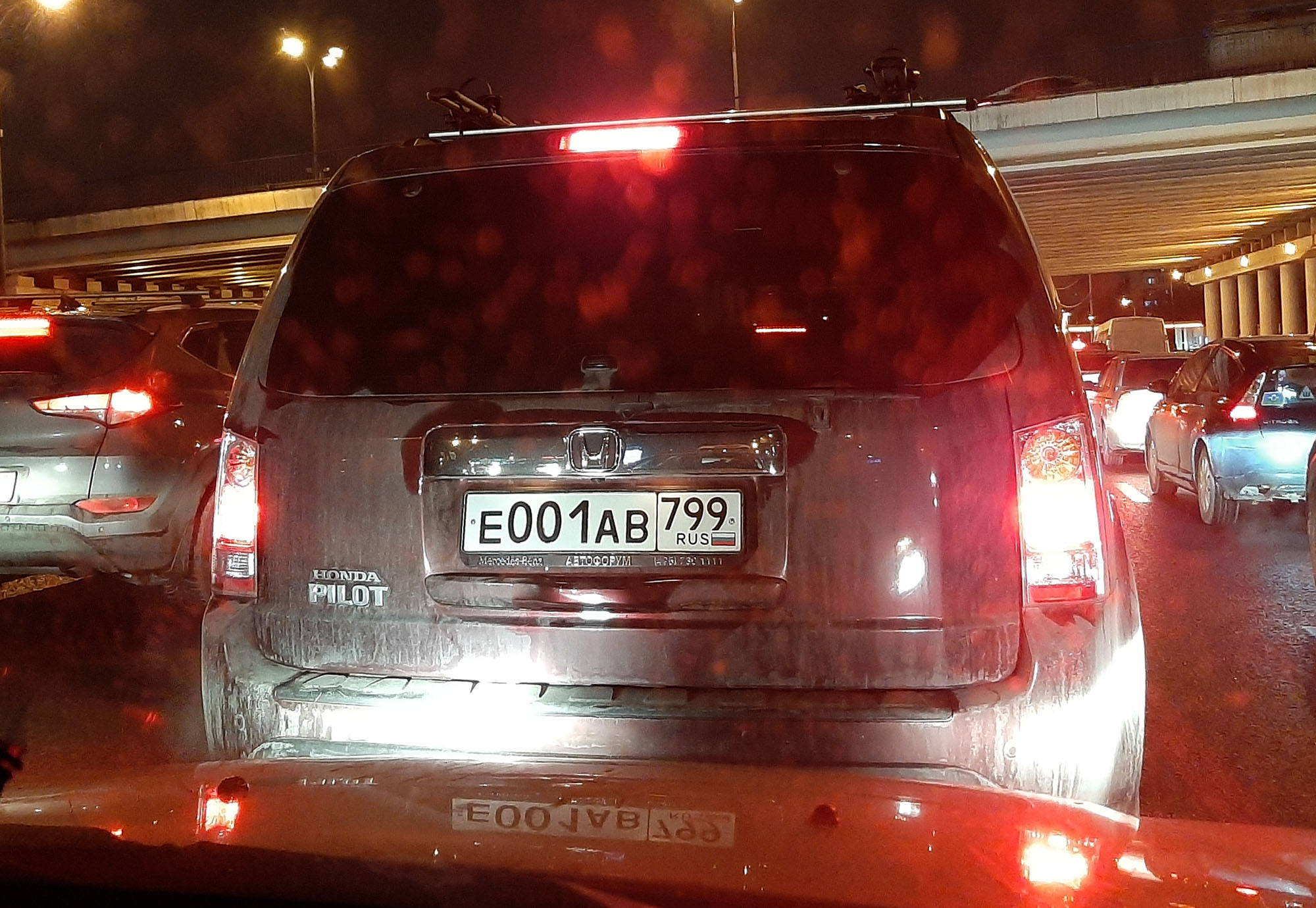 е 001 ав 799, Honda Pilot 2nd gen (YF3/YF4), 2008–2015