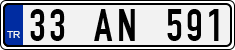 License plate of Turkey, Regular plates