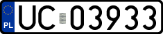 License plates of Poland, Military