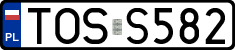 License plates of Poland, Regular car plates