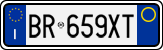 License plate of Italy, Cars (1994 year series)