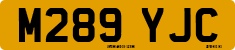 License plate of the United Kingdom, 1983 year system