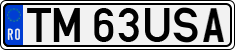 License plate of Romania, Regular plates