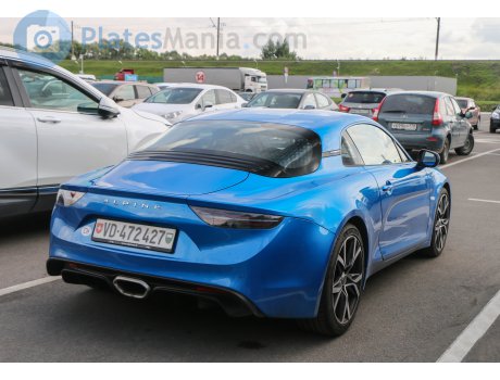 VD 472427, Alpine A110