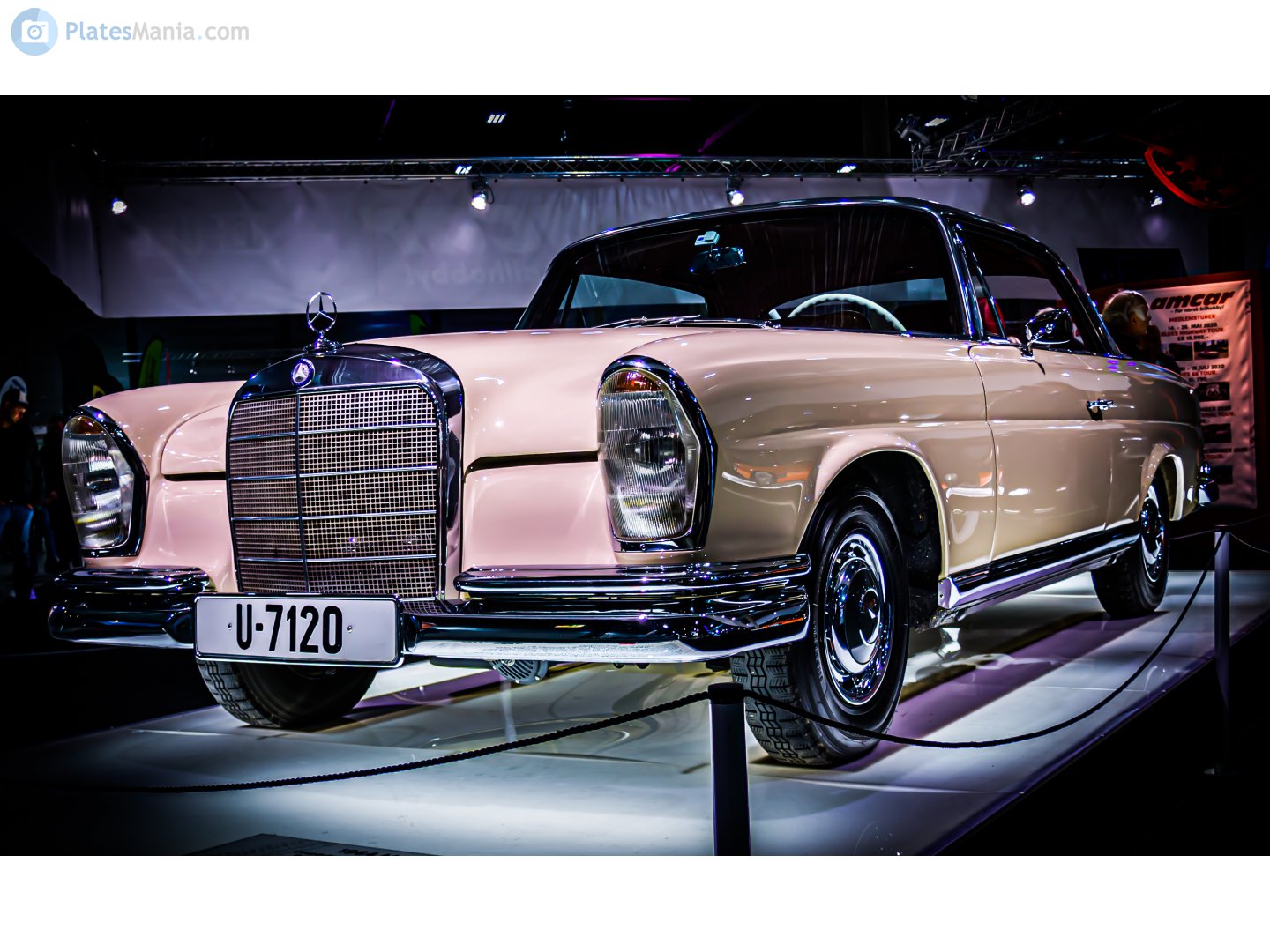 U-7120, Mercedes-Benz S-Klasse 1st gen Coupé (W111/W112), 1959–1971