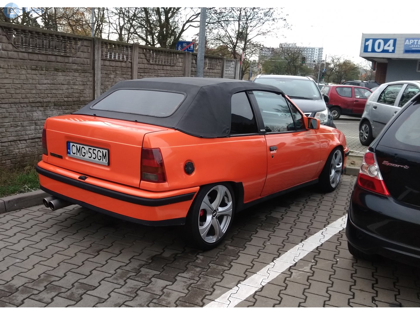 CMG 55GM, Opel Kadett 5th gen 3-door Hatch (E; T85), 1984–1991