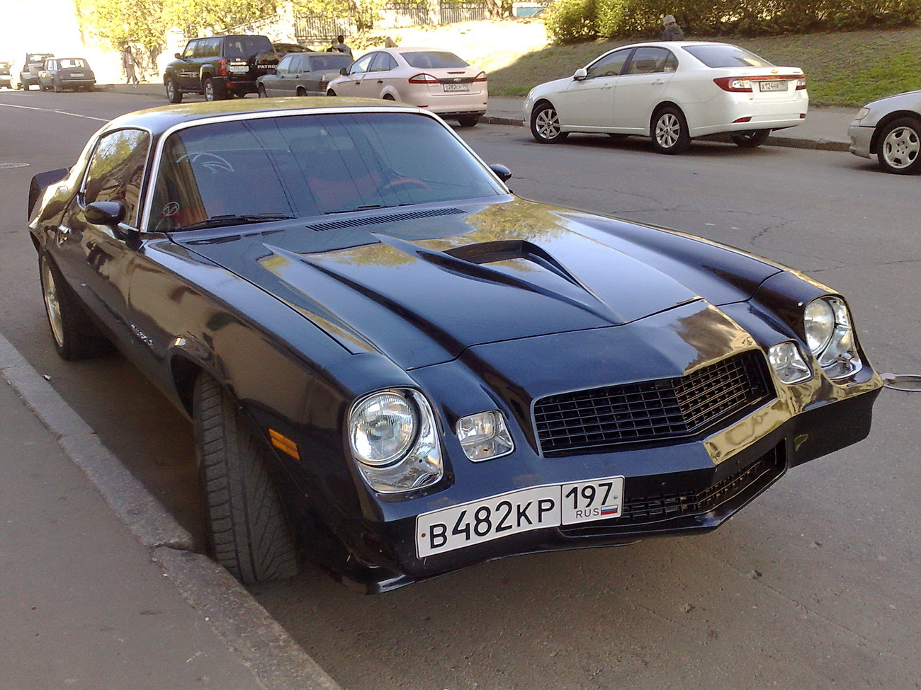 в 482 кр 197, Chevrolet Camaro 2nd gen (F II), 2nd facelift, 1977–1981