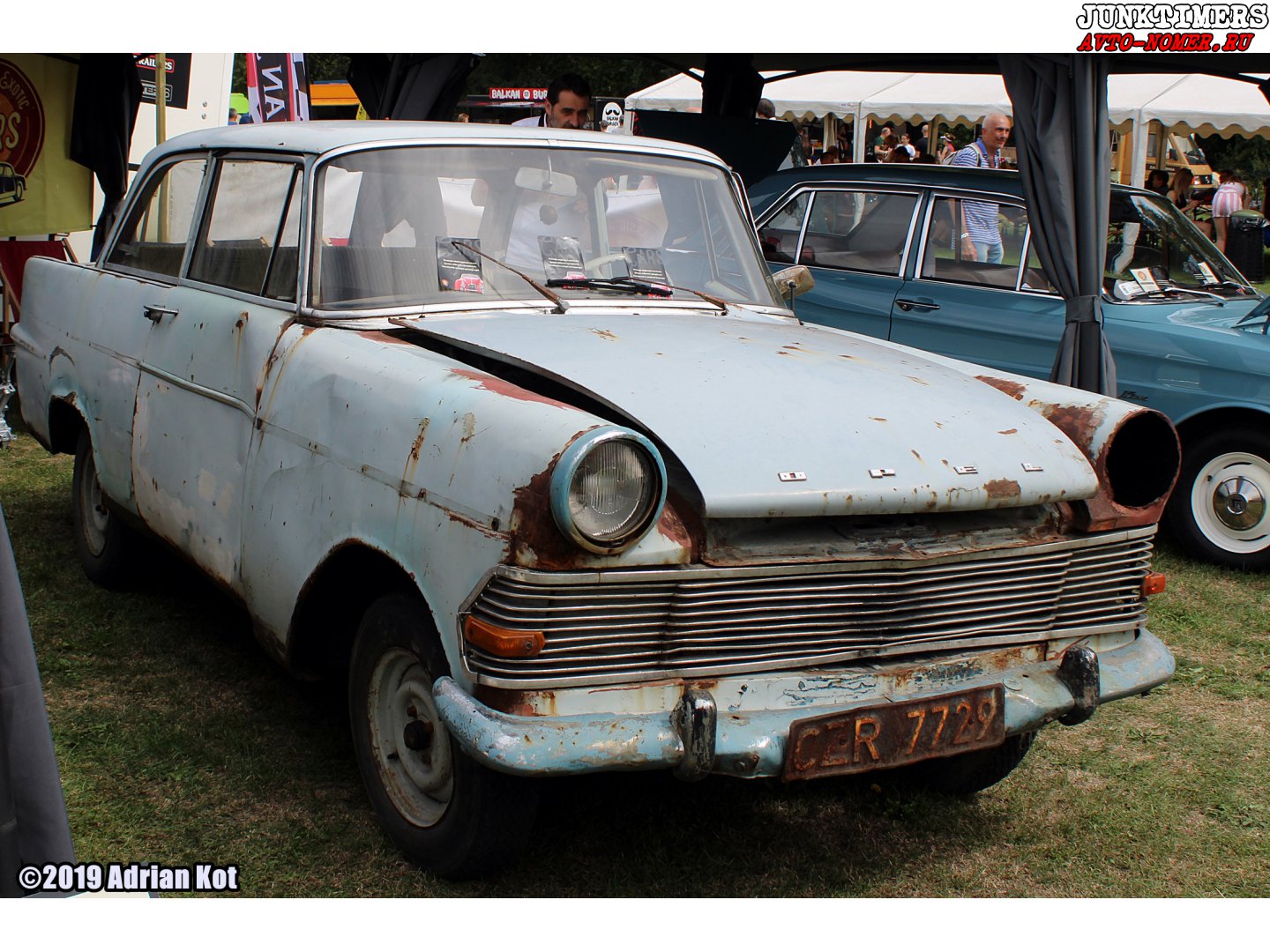 CZR 7729, Opel Rekord 2-door Sedan (P2), 1960–1963