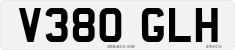 License plate of the United Kingdom, 1983 year system