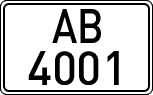 License plates of Spain, 1900 year series