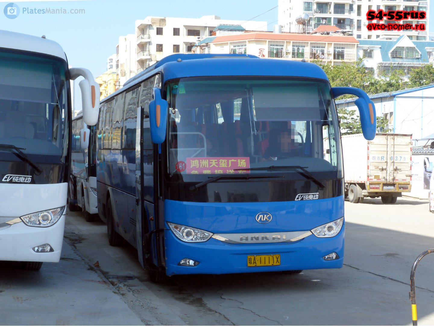 琼A·1111X, Ankai HFF6109 