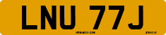 License plate of the United Kingdom, 1963 year system