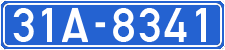 License plate of Vietnam, Government and public administrations