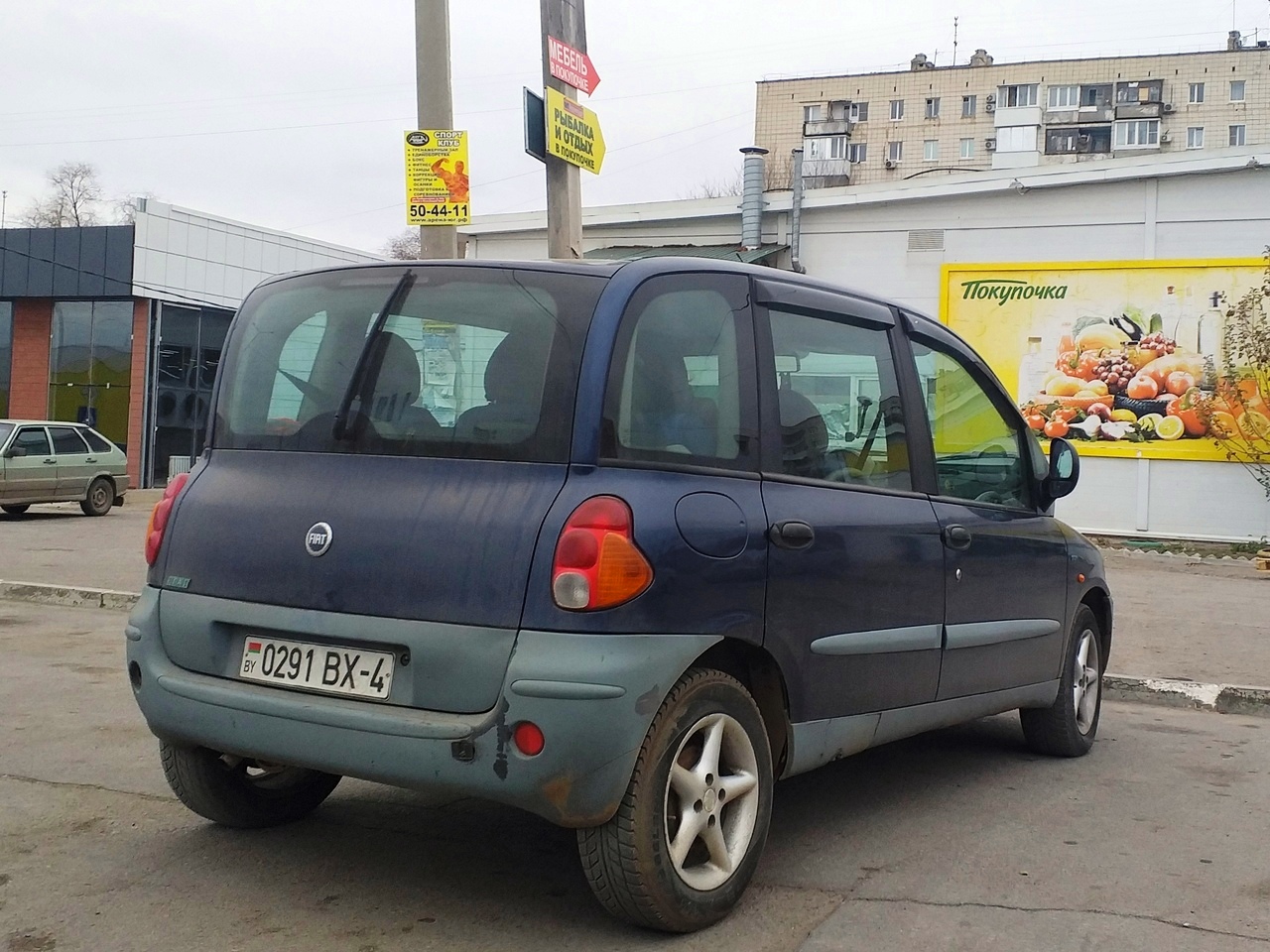 0291 BX-4, FIAT Multipla 1st gen (186), 1998–2004