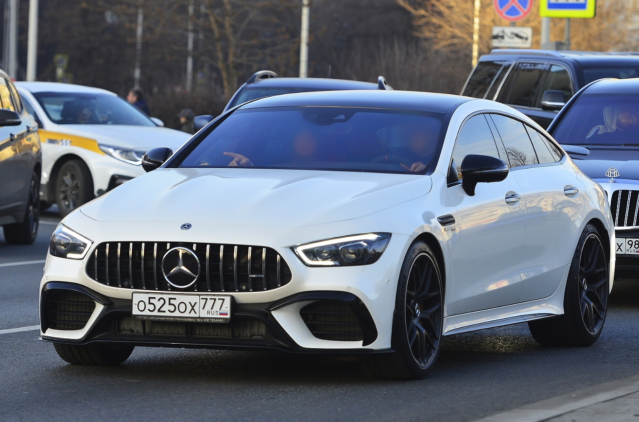 о 525 ох 777, Mercedes-Benz AMG GT 4-door Coupé 1st gen (X290), 2018–